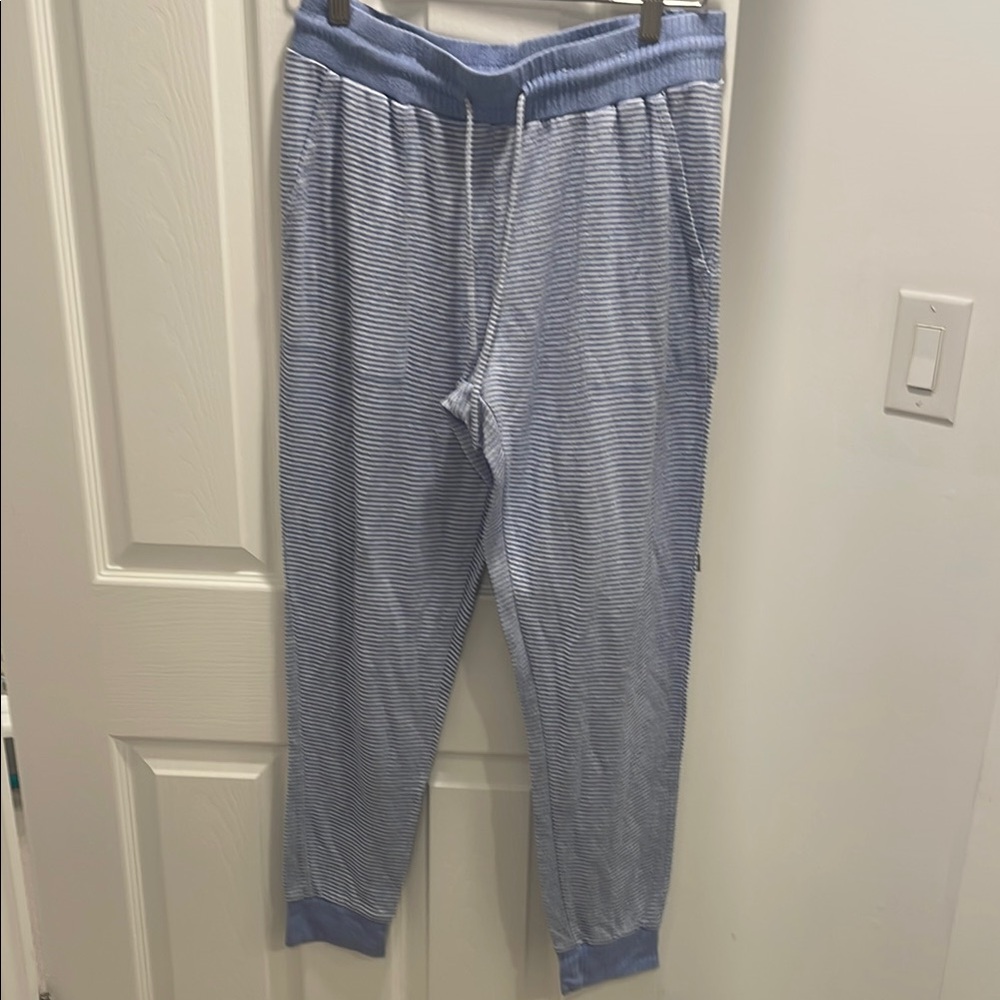 Stars Above Blue Joggers with Elastic Waistband